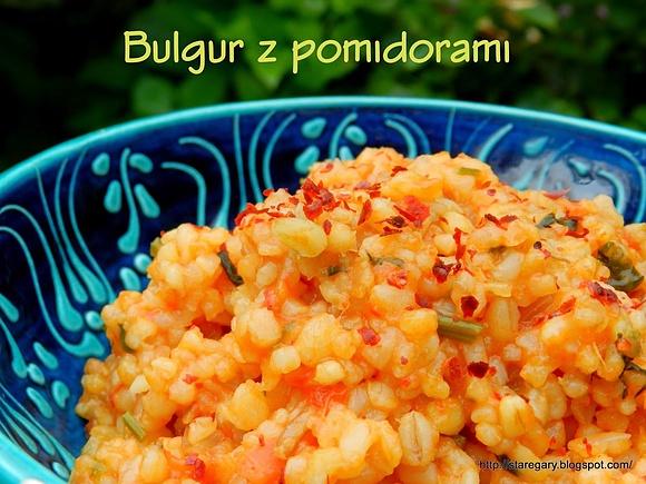 Bulgur z pomidorami