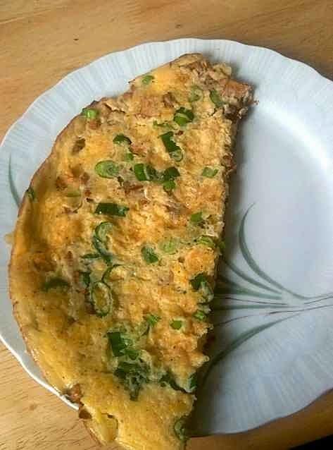 Omlet z kurkami