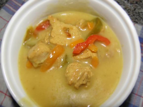 Wieprzowina w sosie curry