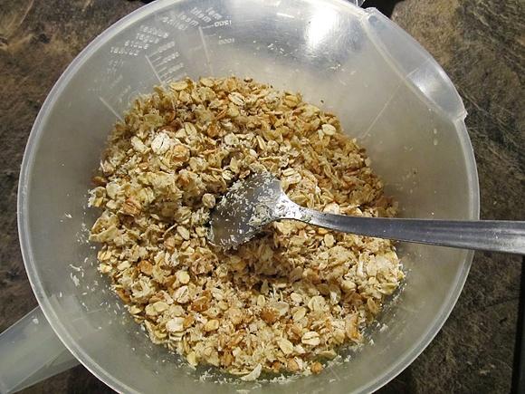 Kokosowa pieczona granola