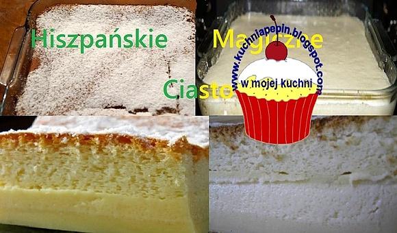 Magiczne ciasto - hiszpański przepis na deser