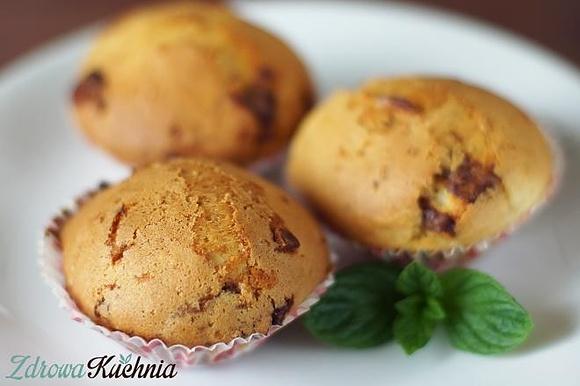 Muffiny z czekoladą - zdrowa wersja deseru