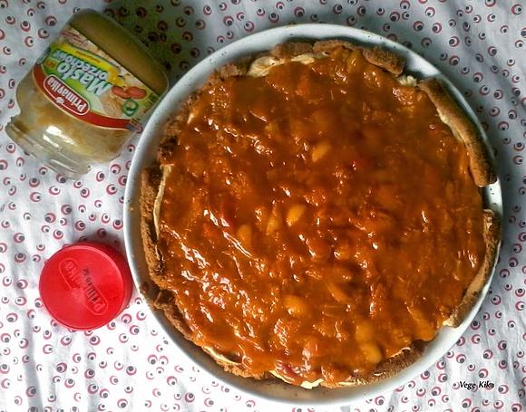 Tarta a'la kanapka z masłem orzechowym i dżemem