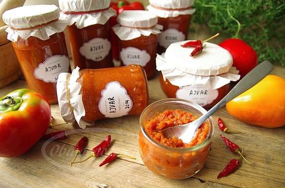 Ajvar domowy z papryki i bakłażanów