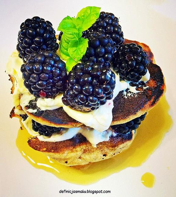 Pełnoziarniste pancakes z orzechową nutą