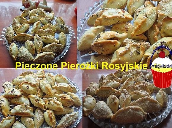 Rosyjskie pieczone pierożki al forno