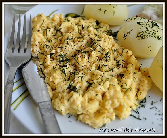 Jajecznica na serku mascarpone