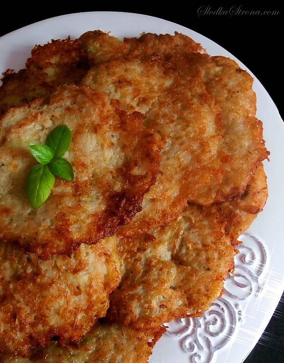 Placki z ziemniaków i cukinii