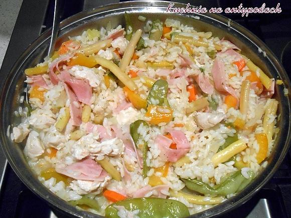 Risotto z resztek