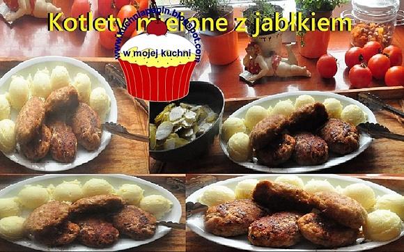 Kotlety mielone z jabłkiem