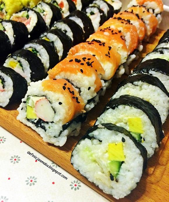 Sushi w pięciu smakach