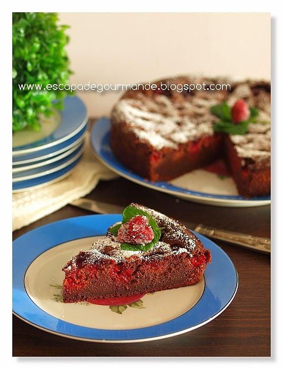 Czekoladowy fondant z malinami - deser z efektownym aromatem