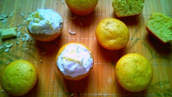 Limonkowe muffinki z mascarpone