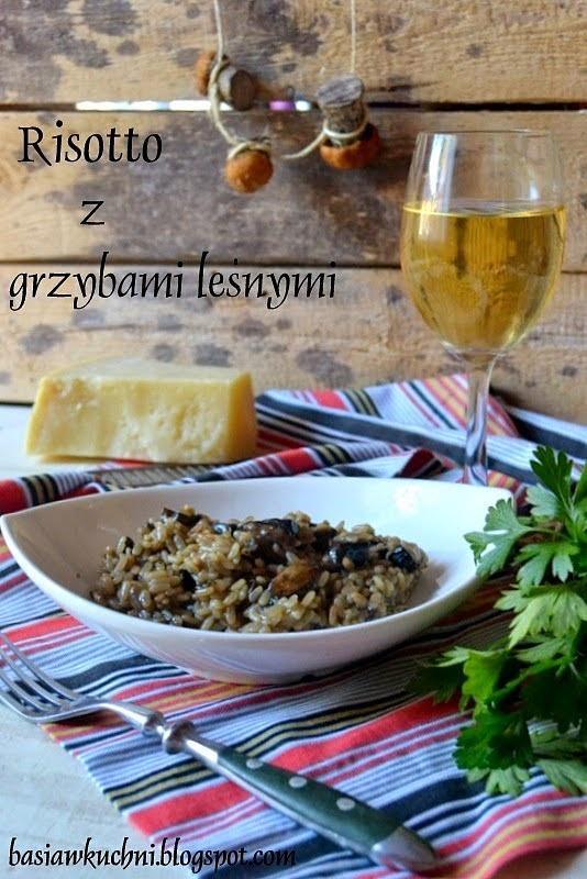 Risotto z grzybami leśnymi