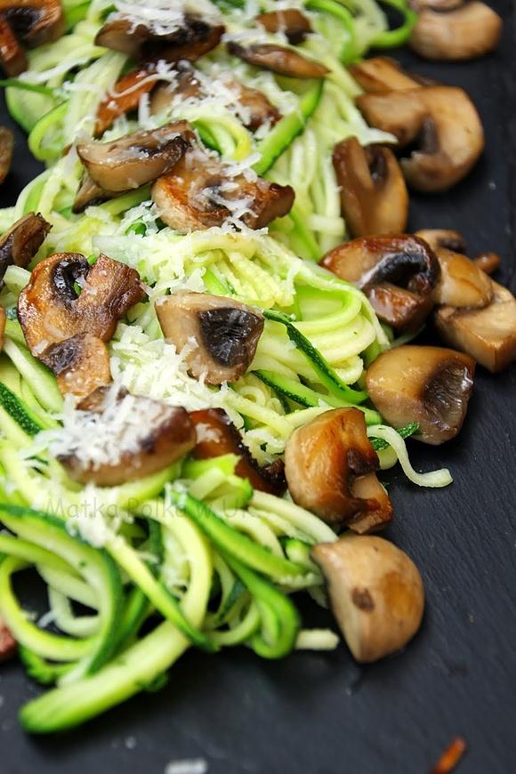 Spaghetti z cukinii