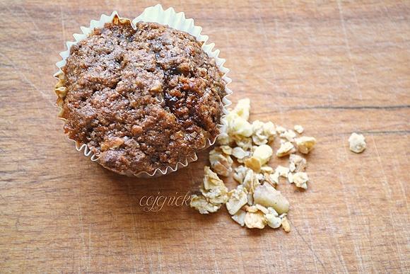 Dietetyczne pełnoziarniste muffinki