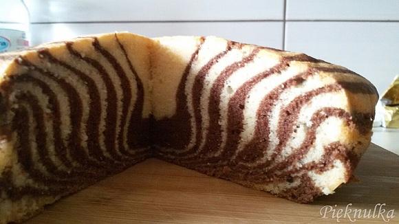 Ciasto zebra
