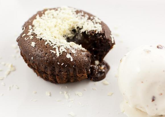 Czekoladowe fondant – lekko płynne ciasto czekoladowe