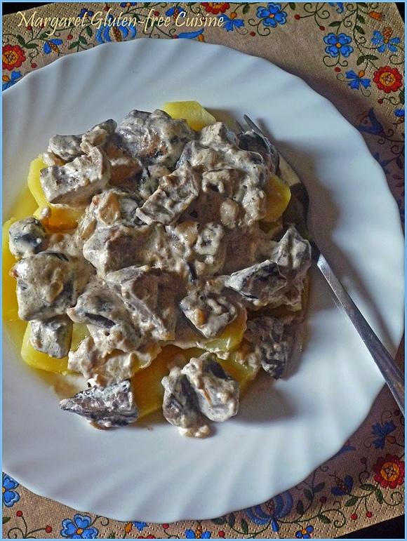 Kozaki w sosie śmietanowo-pieprzowym