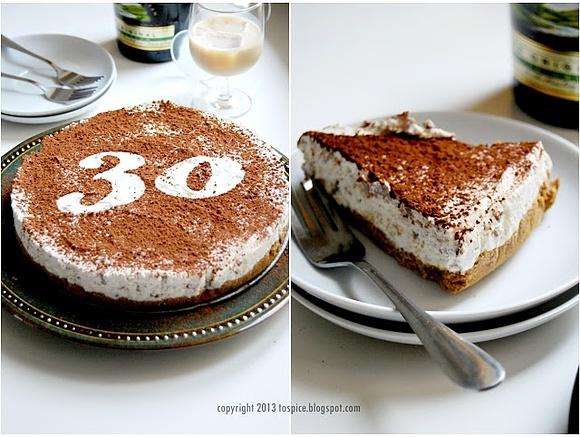 Sernik na zimno z Toblerone