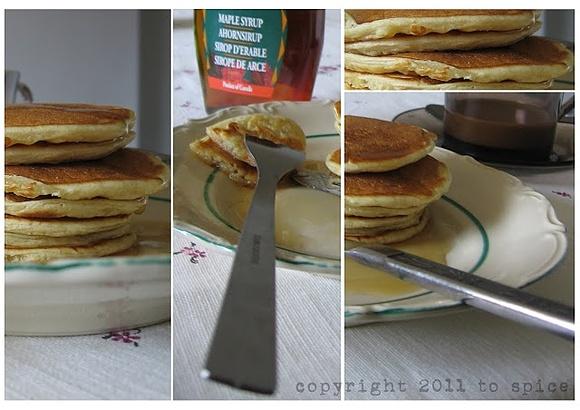 Śniadanie na ponure dni - szybkie pancakes na słoneczny start