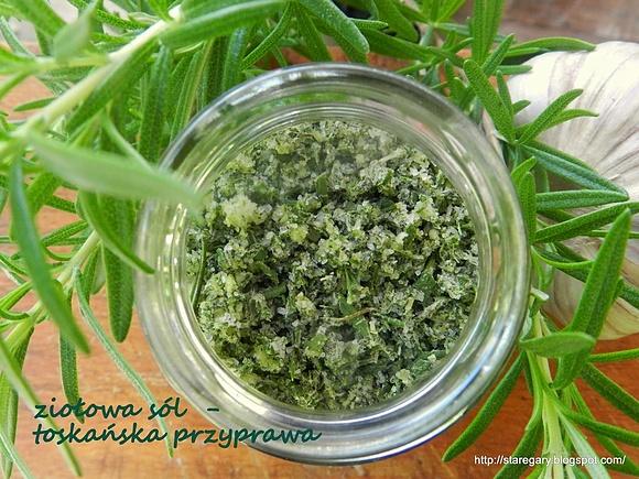 Ziołowa sól toskańska przyprawa