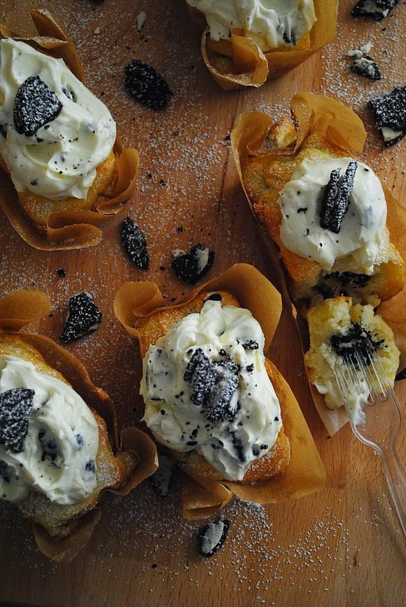 Babeczki z Oreo i kremem mascarpone