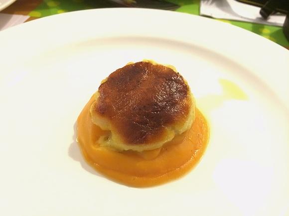 Zapiekany dorsz na puree ze słodkich ziemniaków