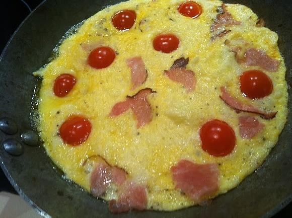 Omlet ze wszystkim jak nie schudnąć podczas diety