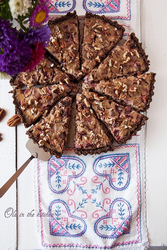 Fit tarta ze śliwkami