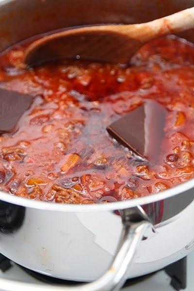 Chili con carne z nutą czekolady