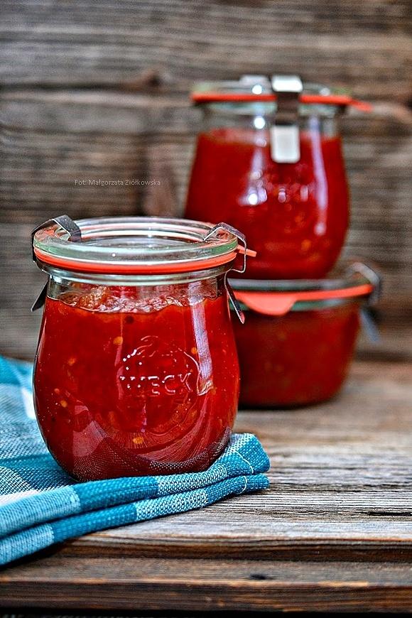 Chutney pomidorowo jabłkowy