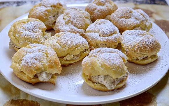 Szybkie ptysie z mascarpone