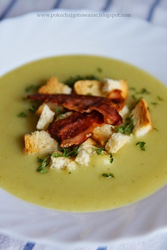 Zupa porowo-ziemniaczana