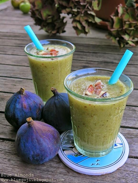 Zielona rapsodia smoothie - raw vegan koktajl