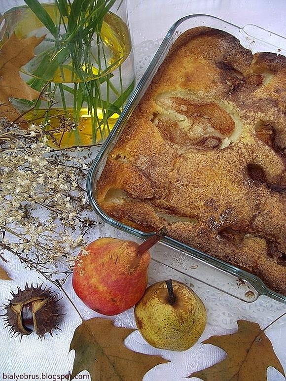 Gruszkowy cobbler z cynamonem