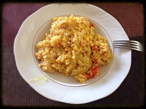 Risotto curry