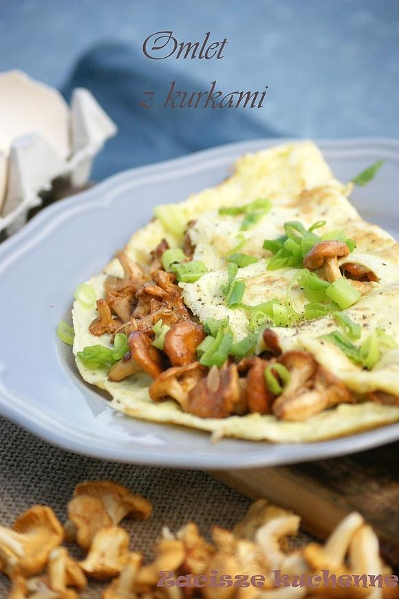 Omlet z kurkami