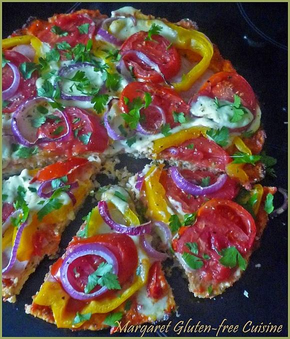Pizza z kalafiorowym spodem