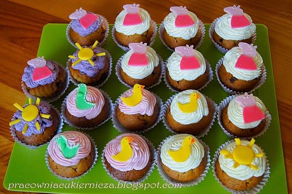 Muffinki z czekoladowymi groszkami