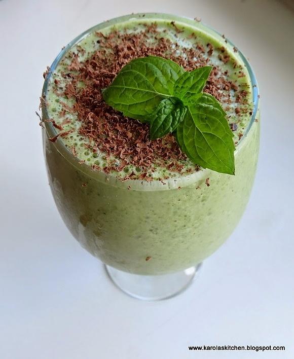 Shake miętowo-czekoladowy
