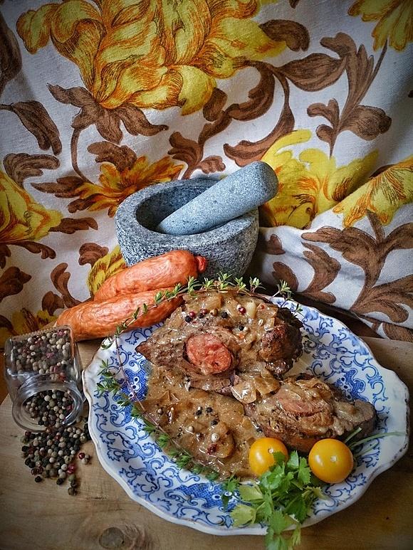Pieczeń z łopatki wieprzowej po sztygarsku