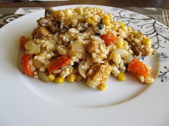 Risotto z kurczakiem