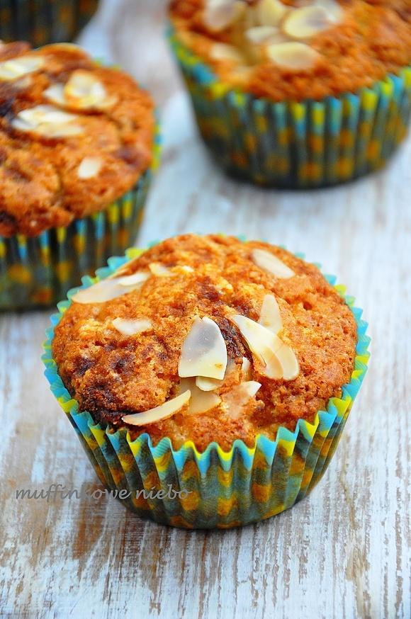 Muffinki z malinami i czekoladą