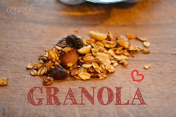 Domowa granola na śniadanie ze zdrowych składników