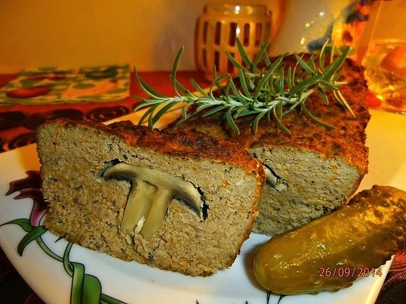 Pasztet z pieczarkami