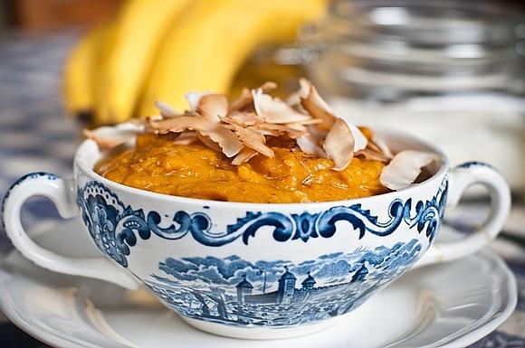 Paleo dyniowo-kokosowa pasta na śniadanie
