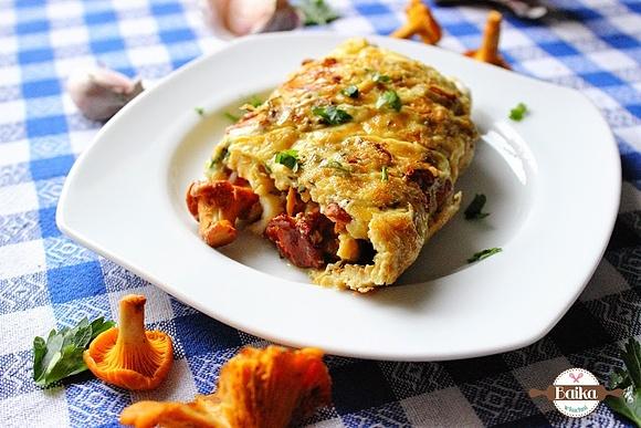 Omlet z Kurkami