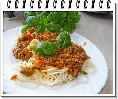 Pyszne spaghetti bolognese