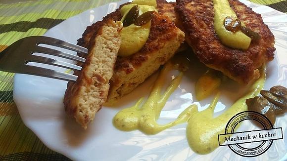 Drobiowe kotleciki z sosem curry